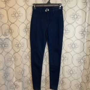 NWT Women's Lover Brand Stretch Jeans Dark Blue Size Small